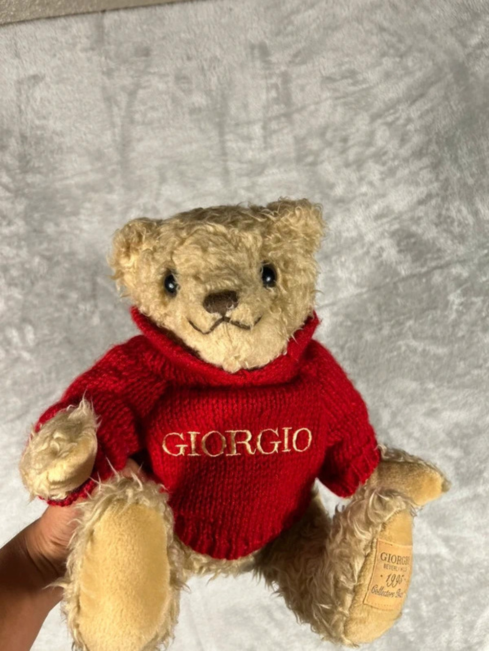 vintage 1995 giorgio beverly hills teddy bear